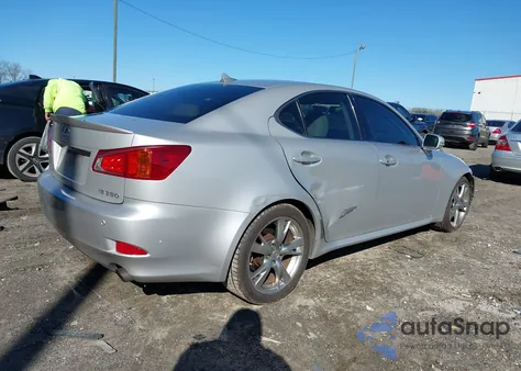 2009 Lexus Is 250 from USA, damaged, VIN JTHBK262X95091932